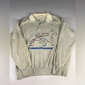 Vintage North American Cup Long Sleeve Polo | $25